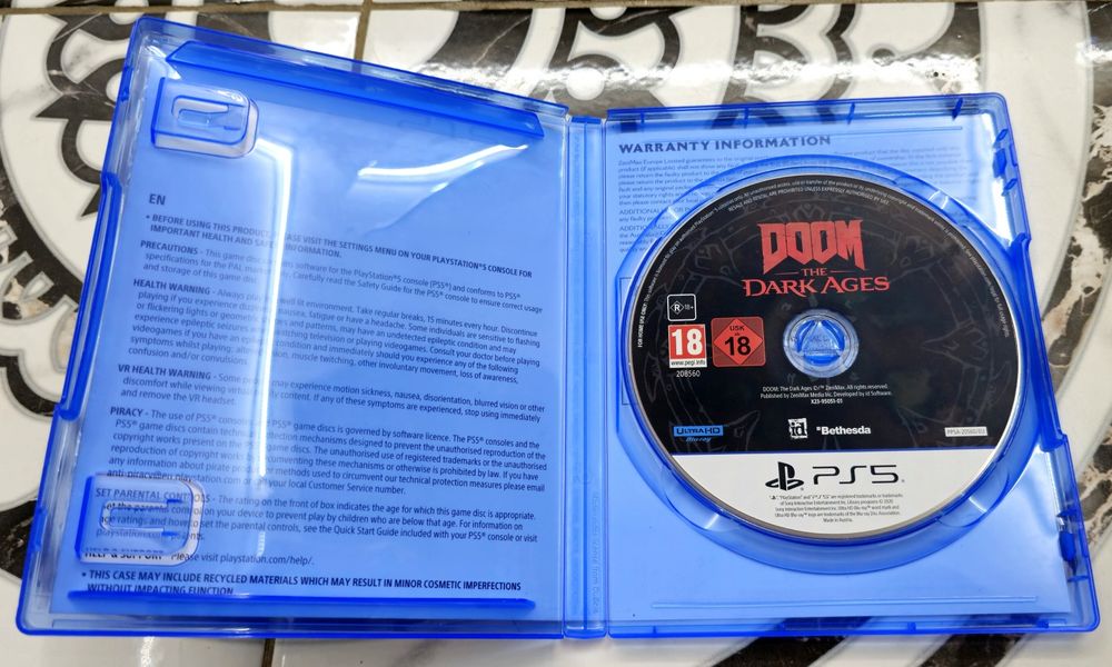 Ocazie! Cel  mai ieftin de pe tara ! Doom The Dark Ages ! Impecabil, prim proprietar cumparat personal de mine din magazin si jucat doar in casa !