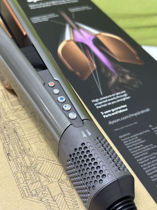 Dyson HT01 Airstrait™ (Nichel/Cupru), ca nou, garantie