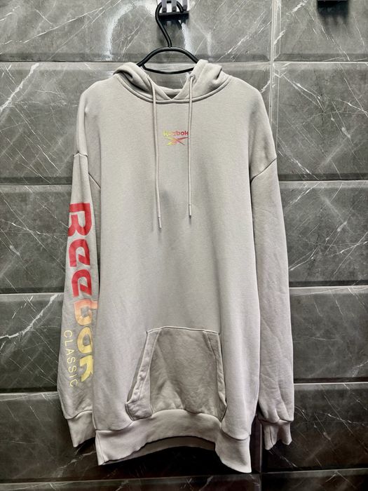 Hanorac Reebok, bej, unisex, marimea XL