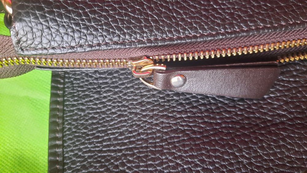 Сумка  TERGAN из натуральной кожи .