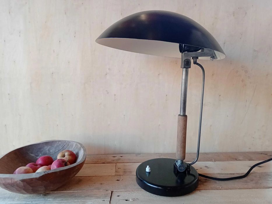 Ретро лампа Karl Trabert – Bauhaus / индустриален дизайн, Германия