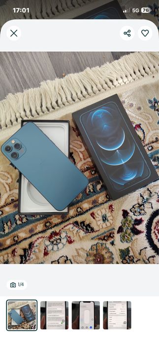 Айфон 12 про на 128 г.обмен