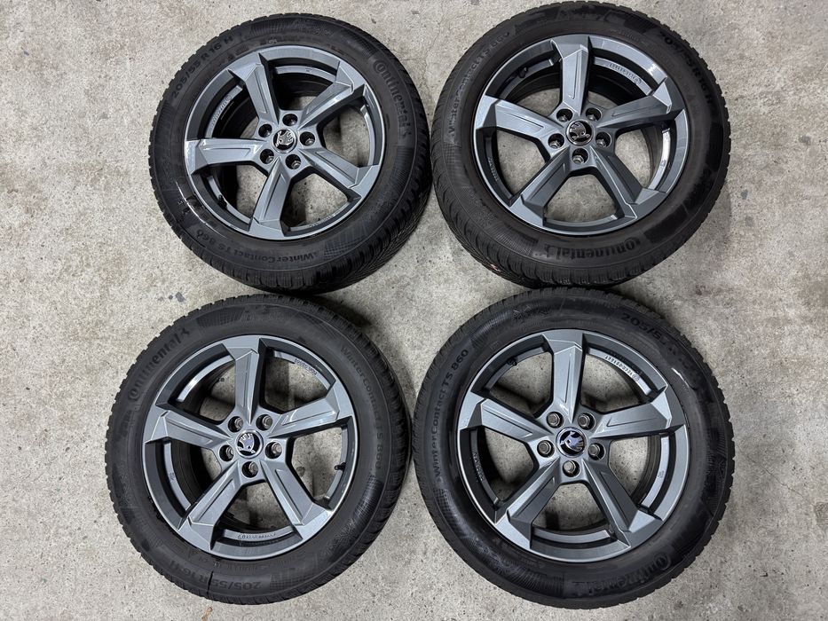 Jante Aliaj Skoda Audi VW 5x112. 205/55/16