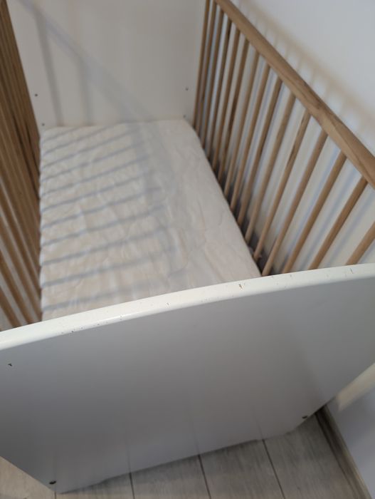 Pătuț bebe + saltea cocos – 120×60 cm – 350 lei