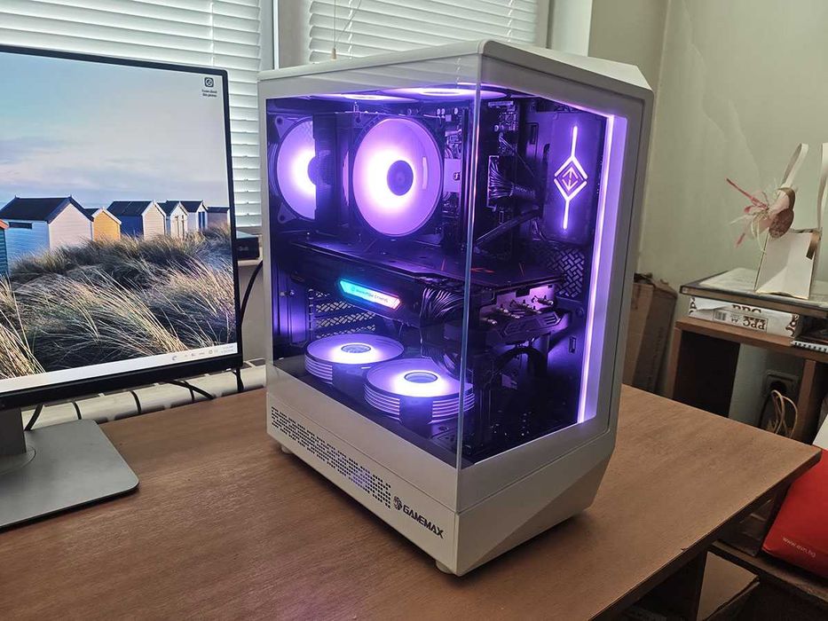 Геймърски компютър, Ryzen 9600x, 32gb Ddr5, RX 6800XT 16gb, 1tb Nvme, 850W