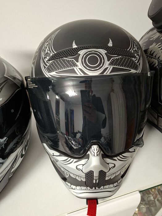 Casca moto atv Ruroc Ronin Carbon