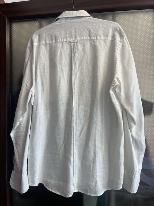 Camasa barbati alba AVVA 100% linen - marimea XL