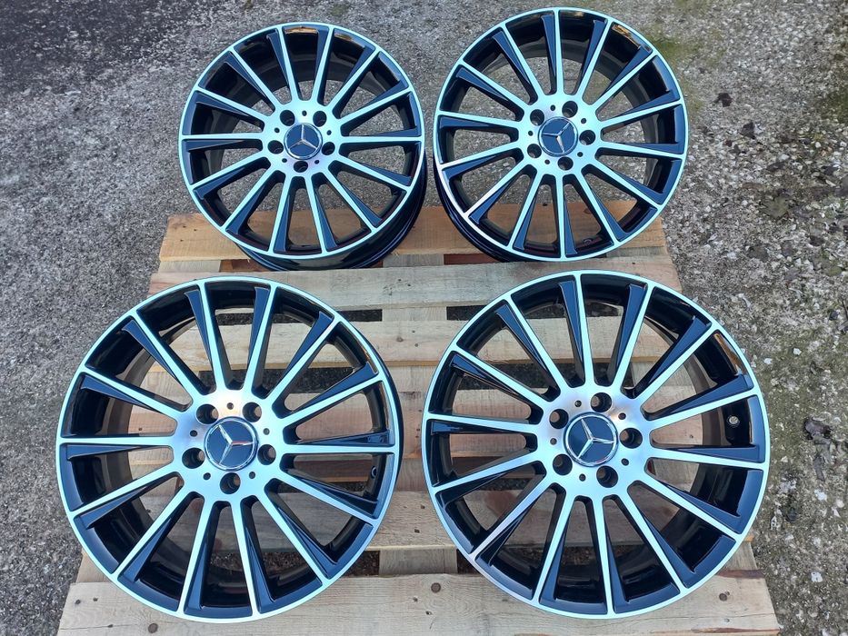 18.Мерцедес ///AMG 7.5ж ет45 A B C CLA GLA GLB Black Polish