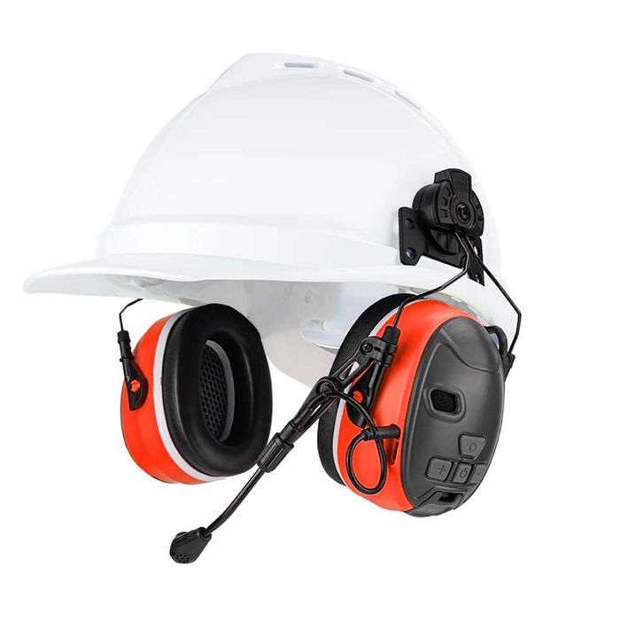 Earmor C51H-Bluetooth наушники с креплением на каску (Hard Hat Mount)