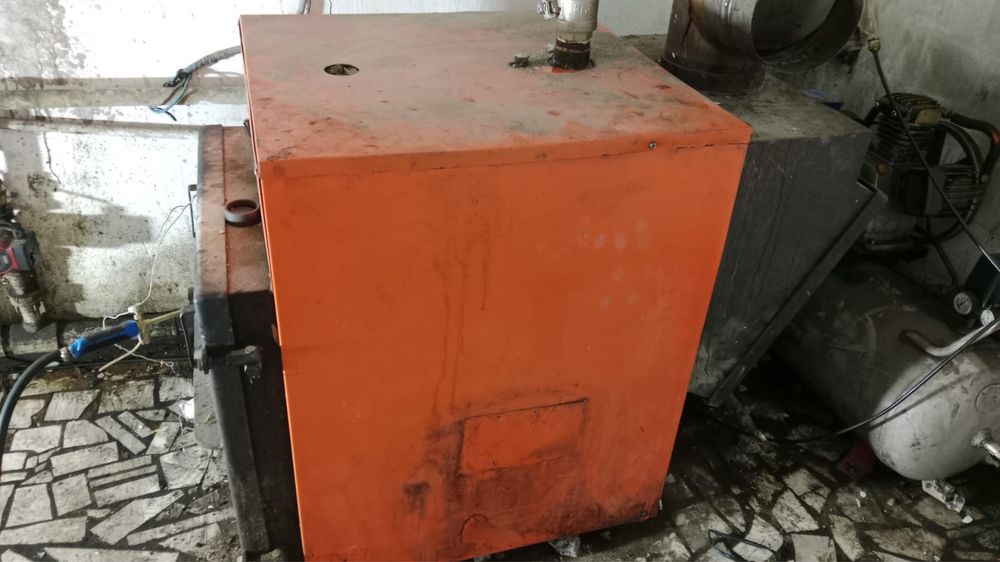 Котел на отработке