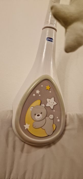 Carusel Muzical Chicco Next2Dreams – Bej, Sunete albe, Lumina de veghe
