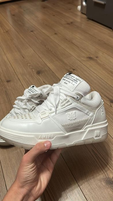 Adidași marca Amiri ma -1 Full white