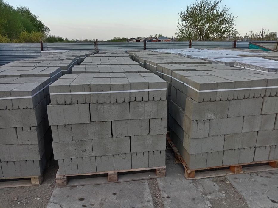 Пескоблоки.