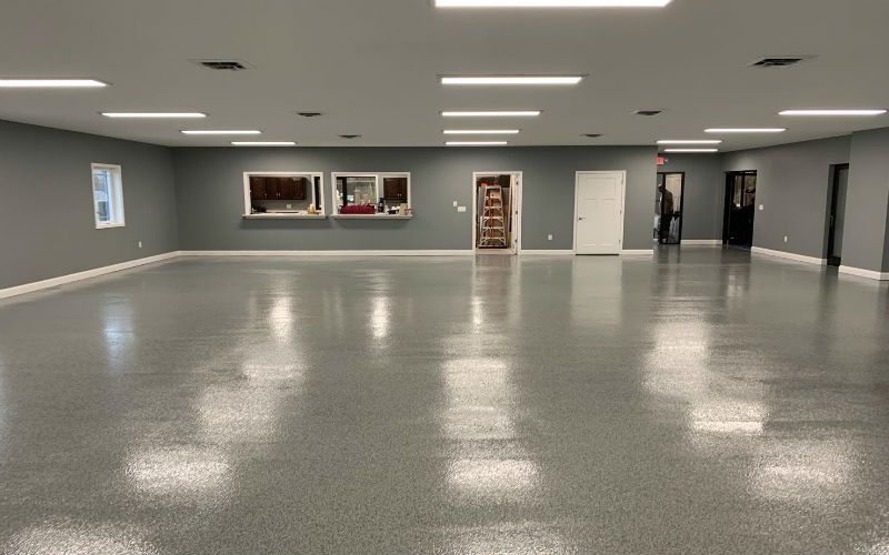 Эпоксидный смала наливной пол