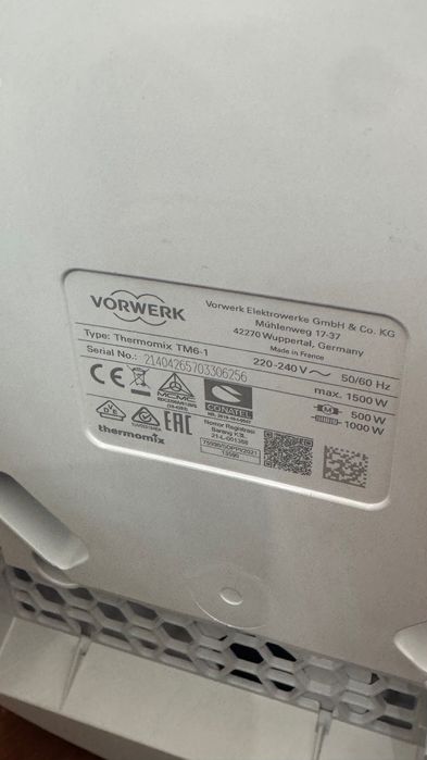 Thermomix TM6 ОРИГИНАЛ, Wi-Fi