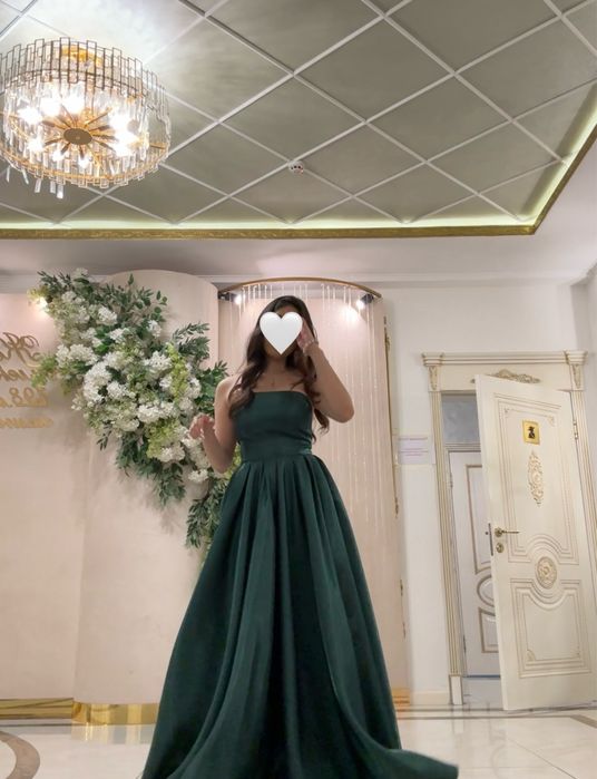 Вечернее платье пышное