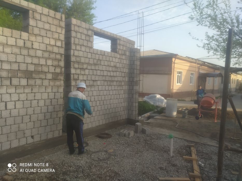No'ldan uy quramiz sifatli va mustaxkam toshkent bo'ylab