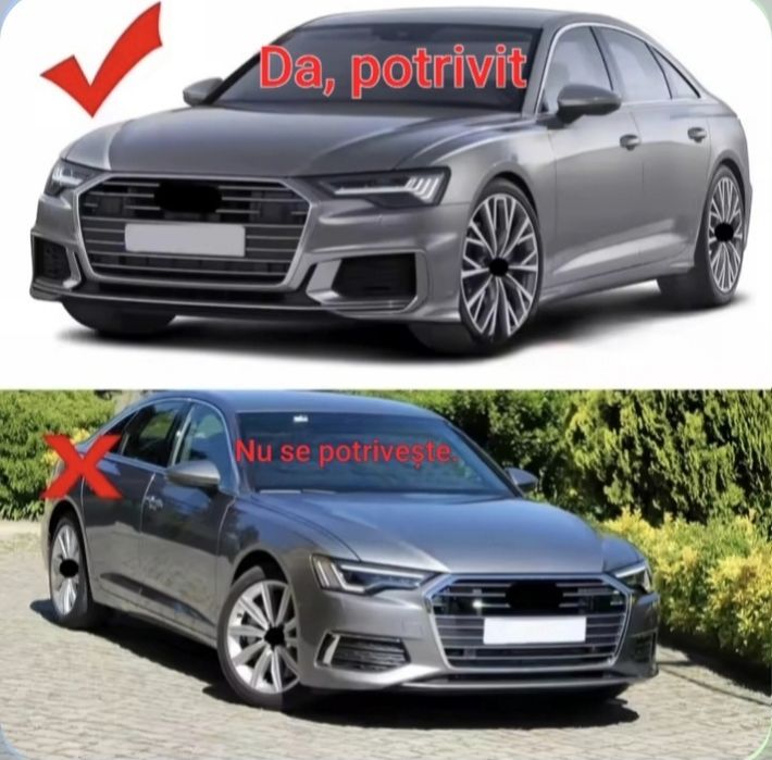 Prelungire bară față Audi A6 C8 S-line