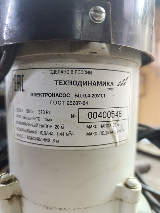 Продам насос Агидель.