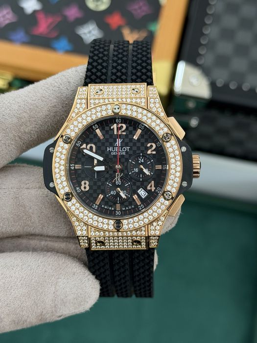HB Big Bang Diamond 44mm Gold