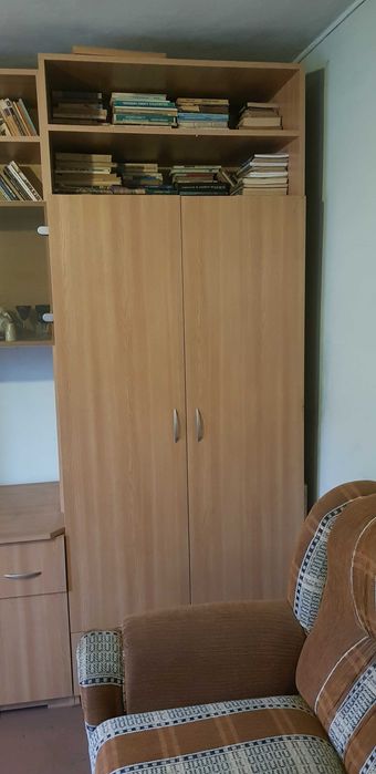 Mobila Fag, FOARTE INALTA (231 cm), 2 Biblioteci + Sifonier ca noua