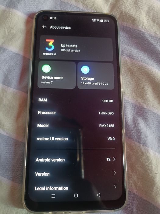 Realme 7 6/64gb 300 lei negociabil