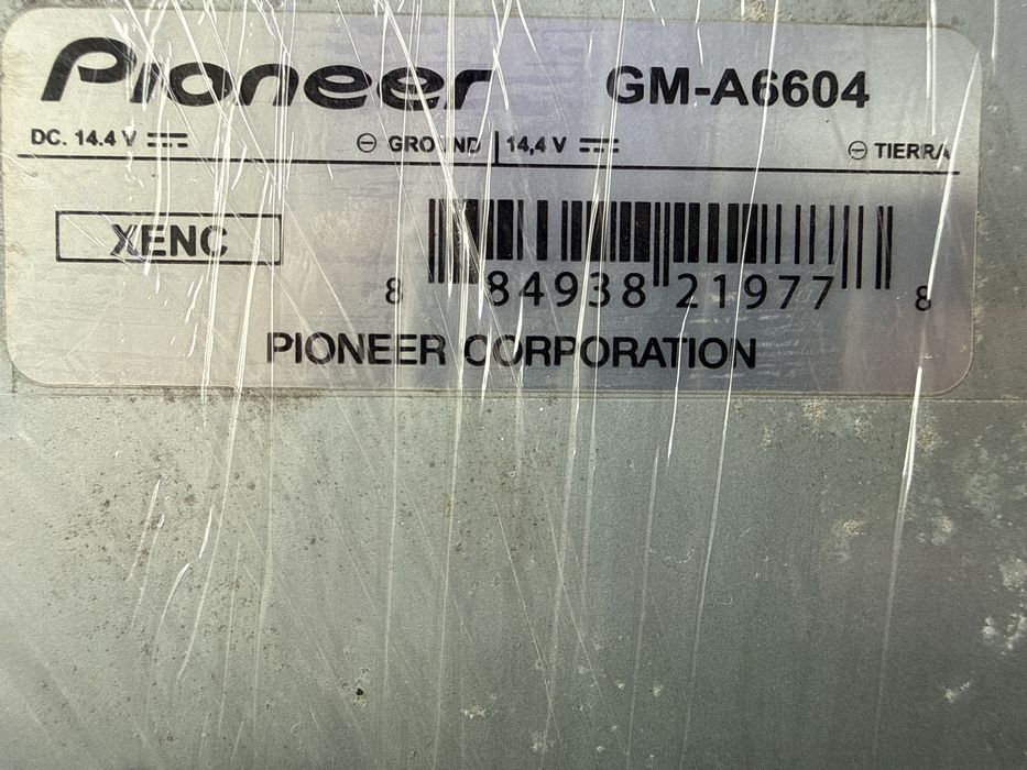 Pioneer gm-a6604