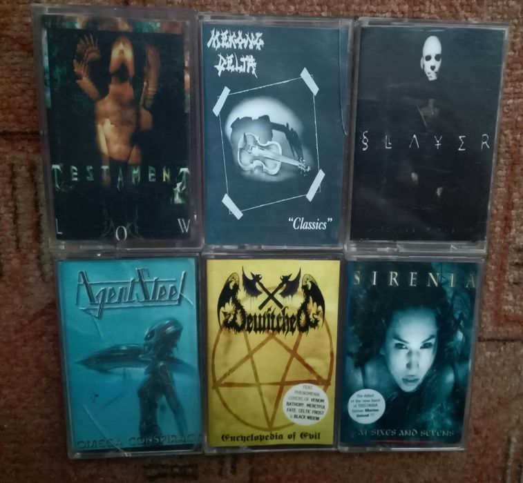 Аудио касети по 7 лева.