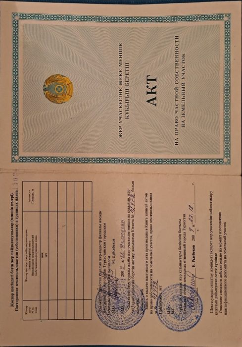 Земельный участок Шойтобе 71д