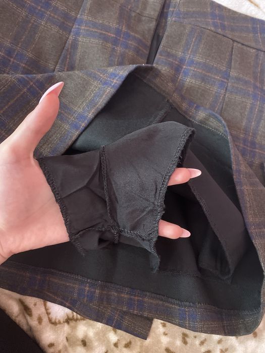 классика юбка-шорты в клетку