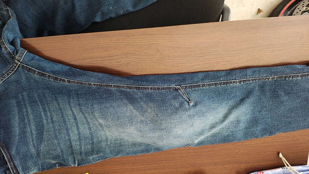 Мото дънки Seca delta slim fit blue