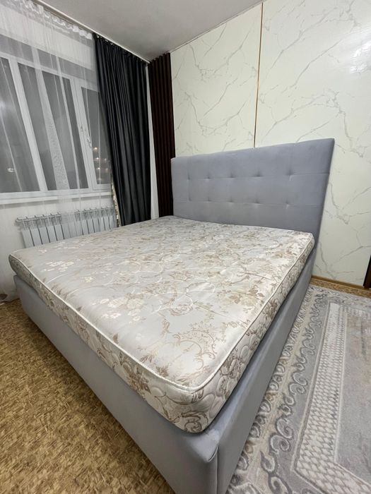 Кровать+матрас ортопедический