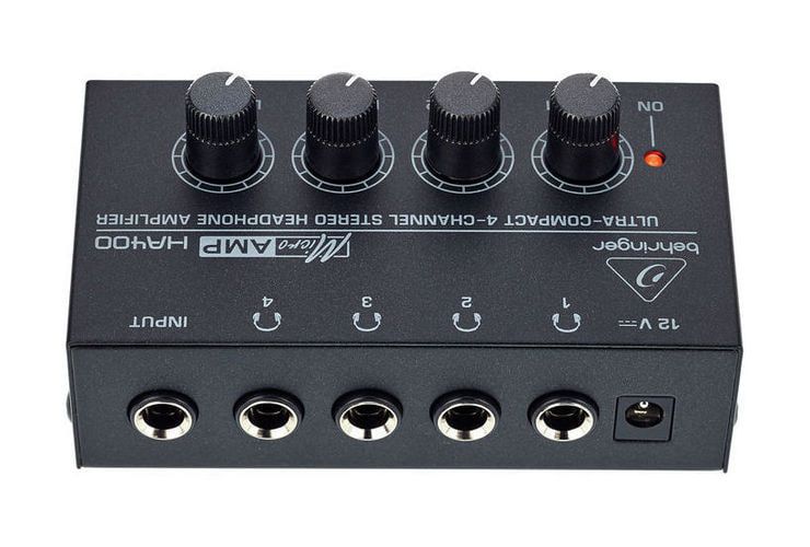 Behringer HA400 4-Channel Stereo предусилитель для наушников 4 входа