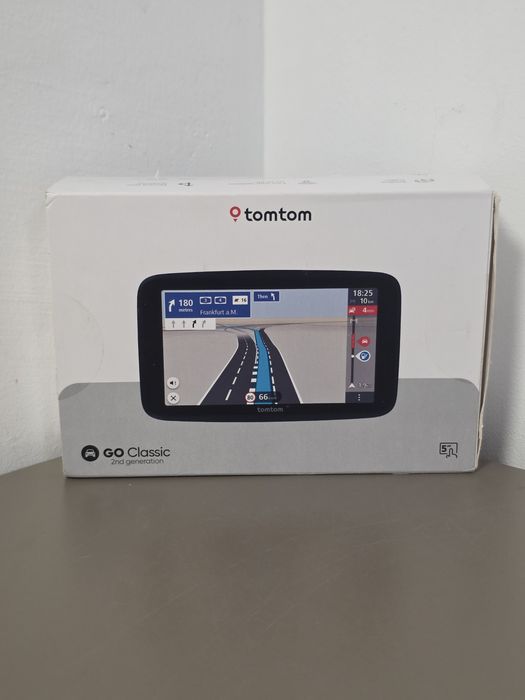 Navigatie TomTom Go Classic, 2nd Generation, 6", ecran tactil, actualizari harti Europe, pentru autoturism, produs NOU