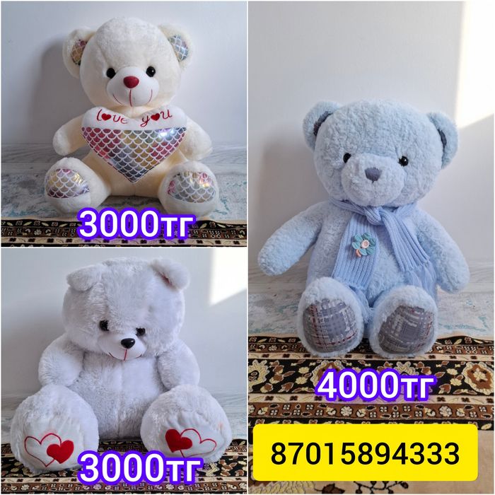Продам мягких игрушек