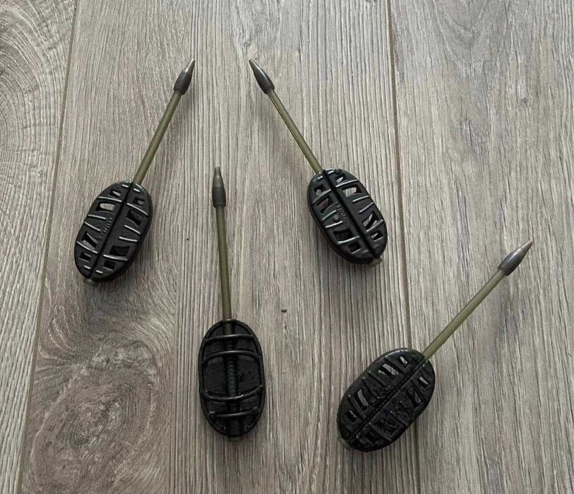 Set 5 Momitoare method Feeder FL cu tija lunga similar Preston ics XL