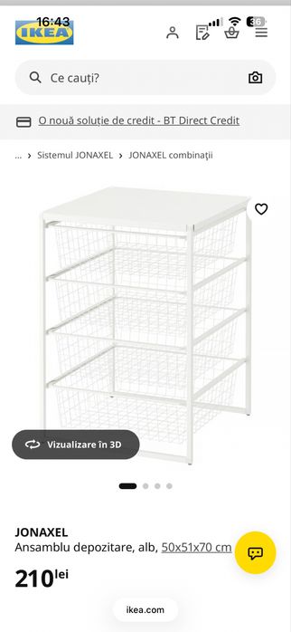 Raft depozitare  stare perfecta