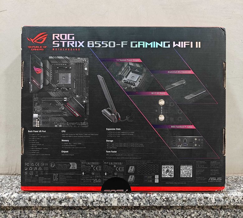 Материнская плата Asus ROG Strix B550-F Gaming WiFi II DDR4 AM4 ATX