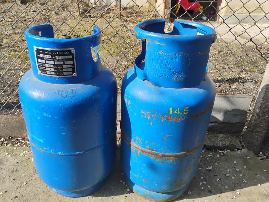 Газови бутилки 2 бр