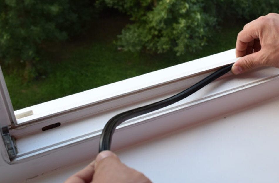 Замена уплотнителя резины