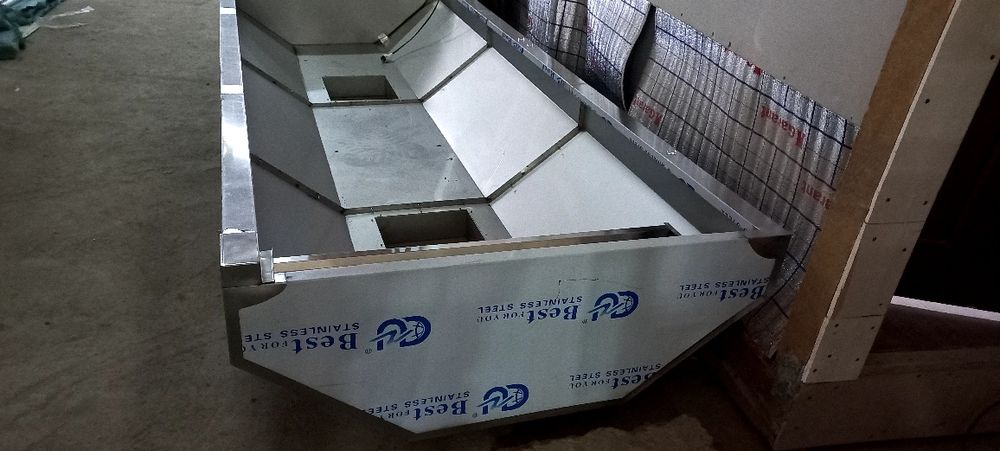 Вытяжка для ресторанов из нержавеющей стали