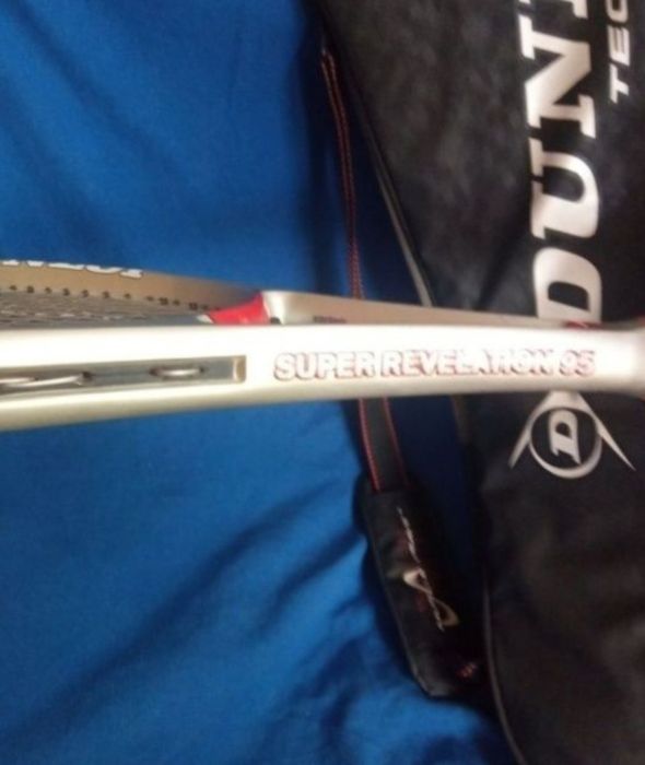 Paleta Racheta Tenis Dunlop Originala , stare excelenta + husa