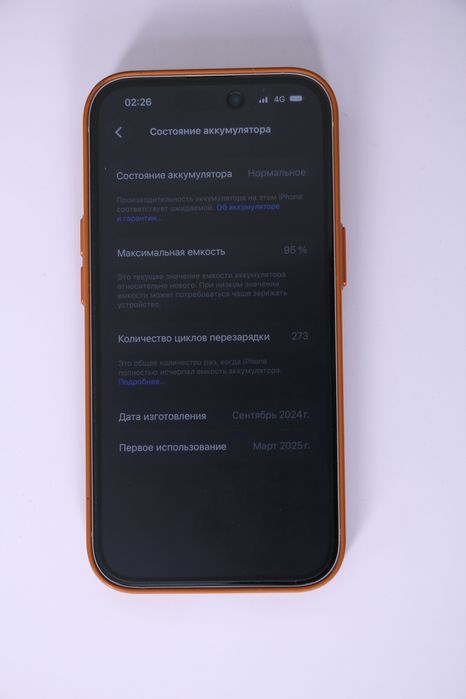 iPhone 15 128gb 95% акб