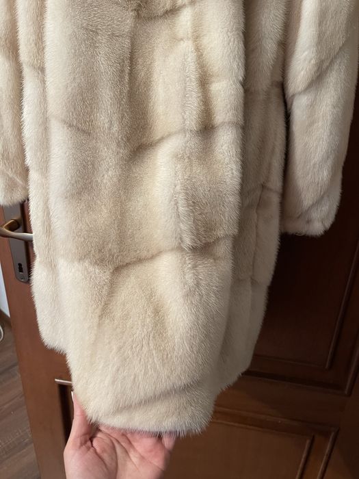 Haina de blana de vizon, luxury