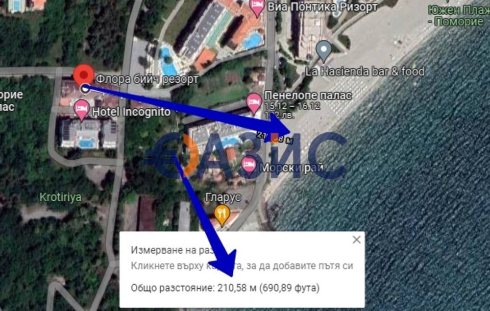 Продава се Тристаен апартамент в Поморие - 95 кв.м за 1474 €/кв.м - Снимка #12