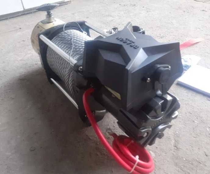 Ofertă Specială – Troliu Auto 12V, 6.2Tone(13500 lbs),Cablu Oțel, NOU!