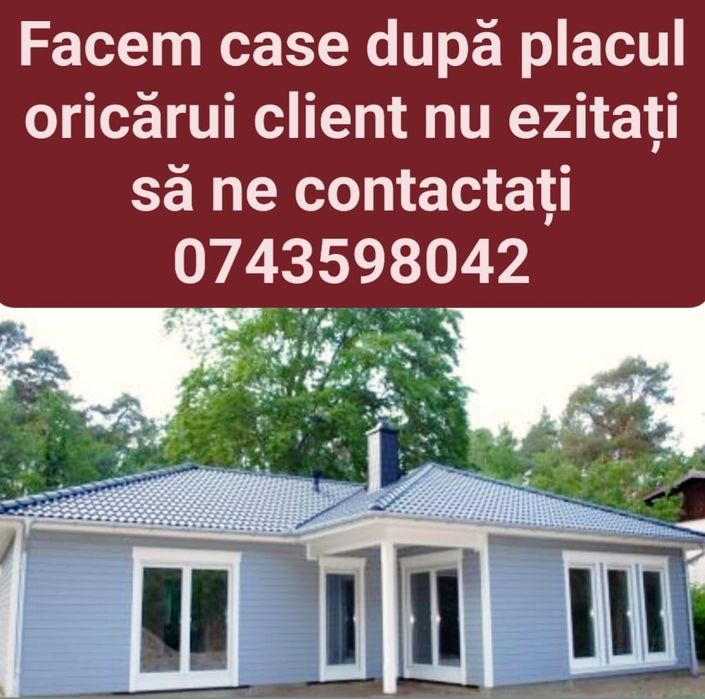 Case pe structura metalica