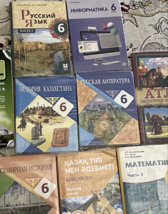 Книги 6 класс.