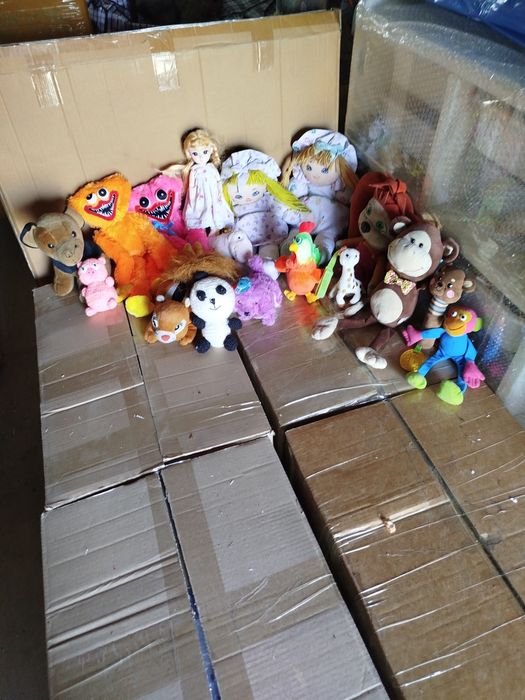 Мягкие игрушки 58шт.