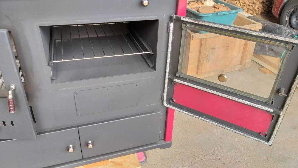 Готворска Печка Чугунен Плот Prometey Практик Лукс Еко